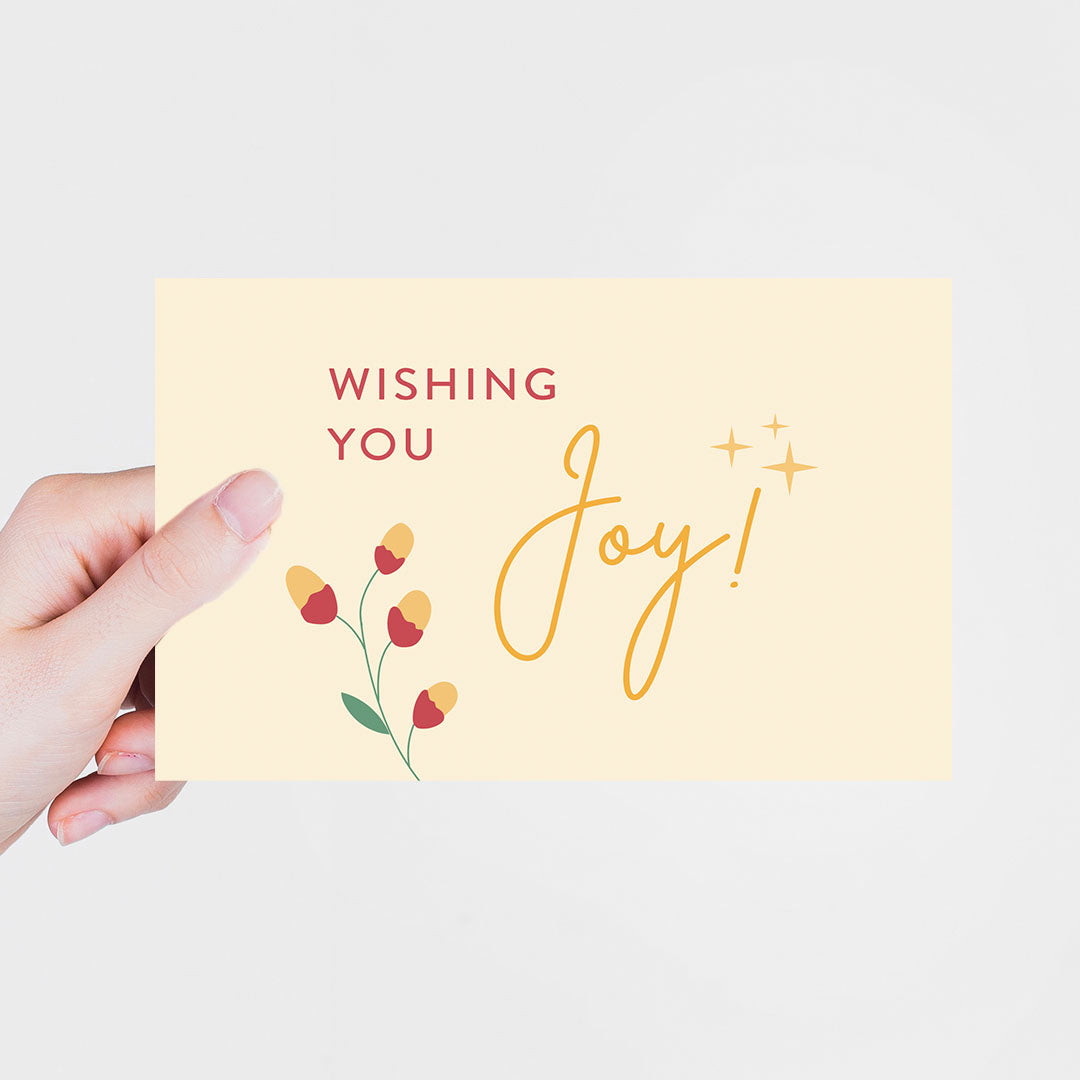 Wishing You Joy Card Happy Bunch